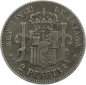 Preview: Spanien 2 Pesetas 1882 MS M - Alfonso XII.